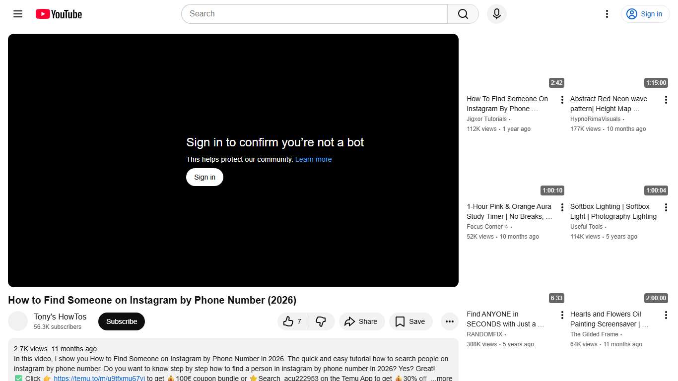 How to Find Someone on Instagram by Phone Number (2026) - YouTube